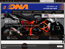 Tablet Screenshot of e-dnafilters.com